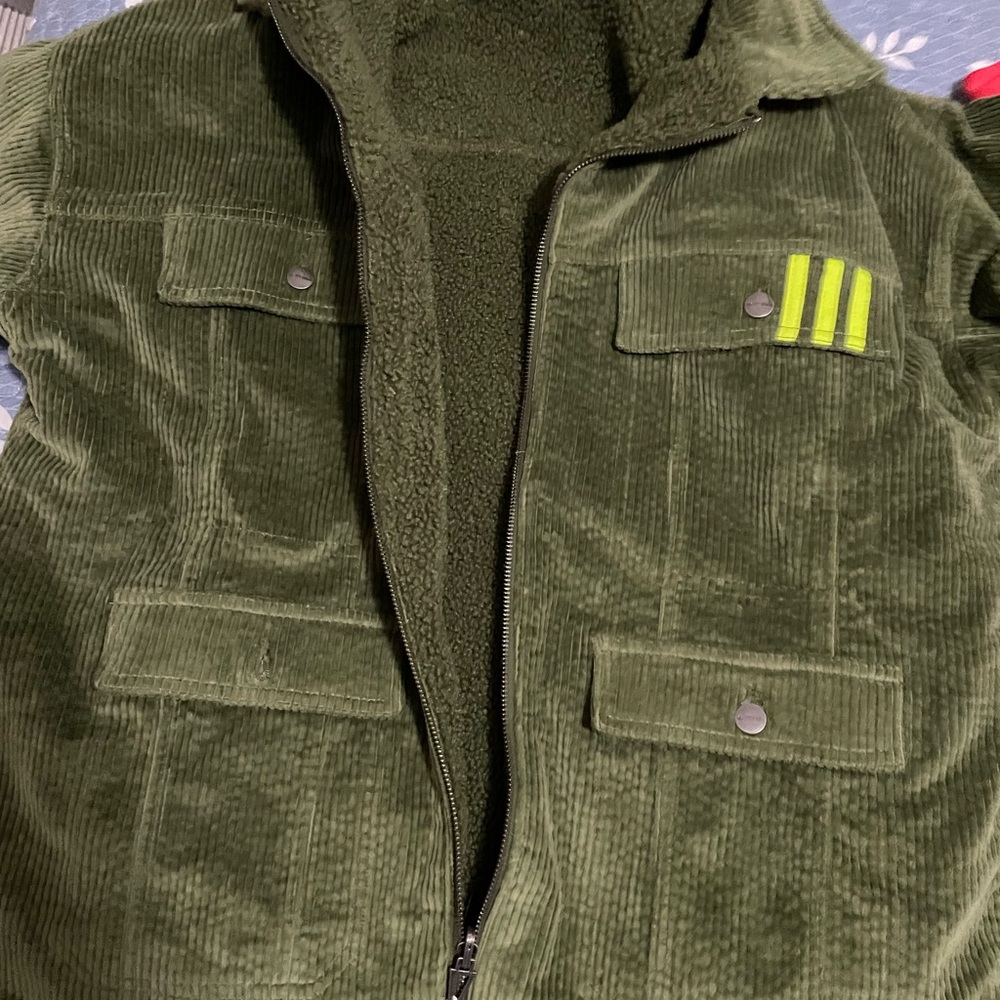 Ivy Park adidas reversible Khaki oversized jacket